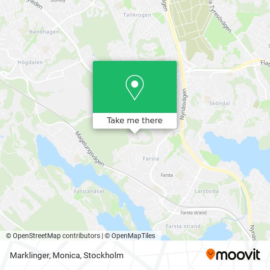 Marklinger, Monica map