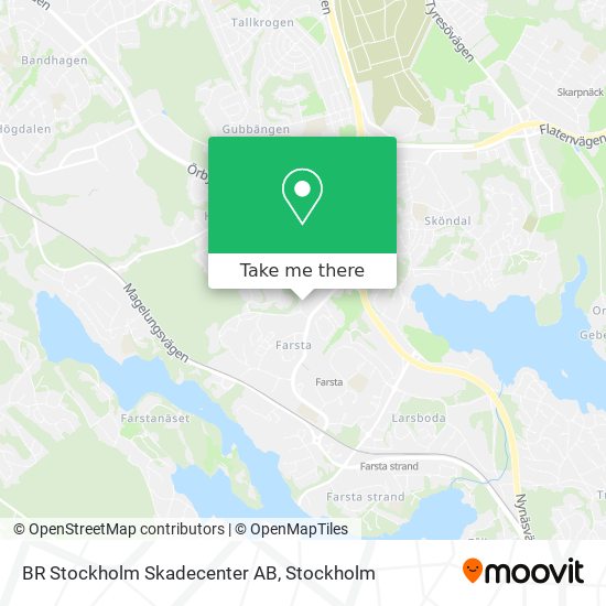 BR Stockholm Skadecenter AB map