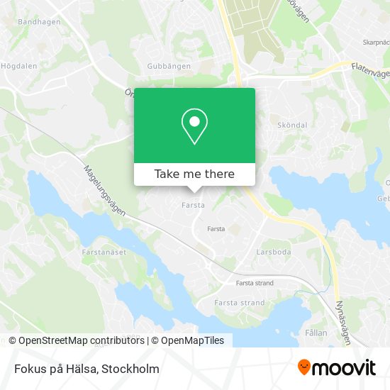 Fokus på Hälsa map