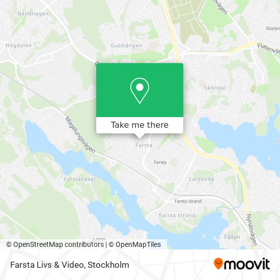 Farsta Livs & Video map