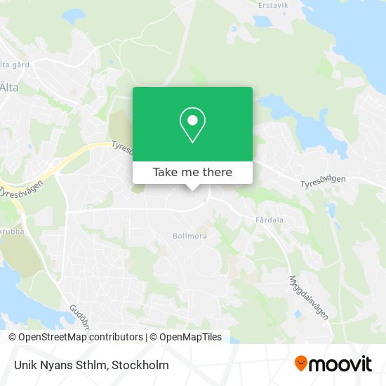 Unik Nyans Sthlm map