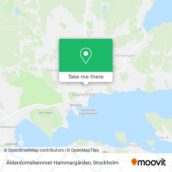 Ålderdomshemmet Hammargården map