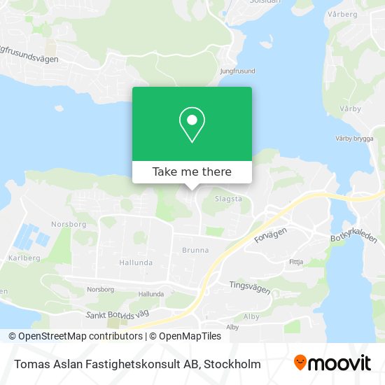 Tomas Aslan Fastighetskonsult AB map