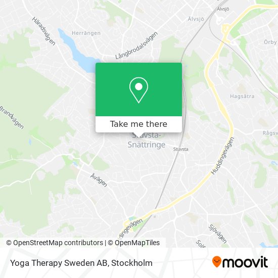 Yoga Therapy Sweden AB map