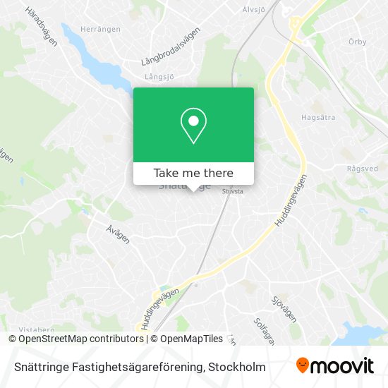 Snättringe Fastighetsägareförening map