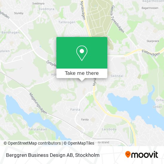 Berggren Business Design AB map