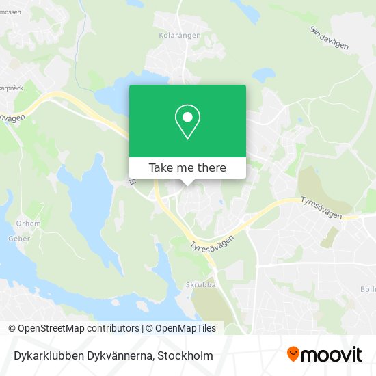 Dykarklubben Dykvännerna map