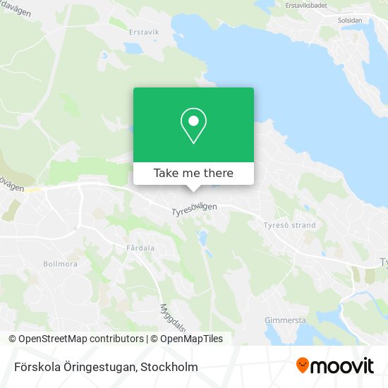 Förskola Öringestugan map