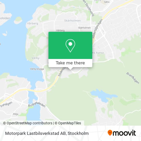 Motorpark Lastbilsverkstad AB map