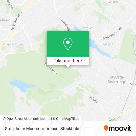 Stockholm Markentreprenad map