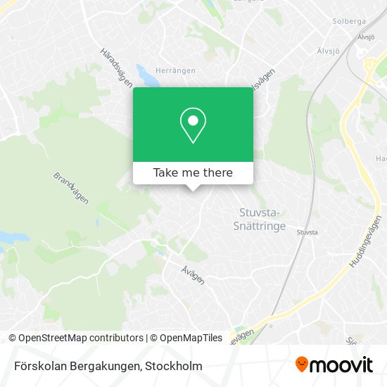 Förskolan Bergakungen map