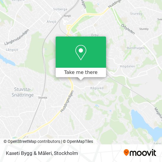 Kaxeti Bygg & Måleri map