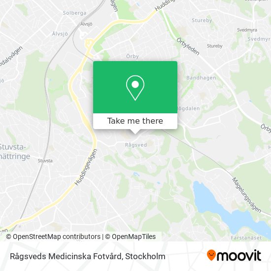 Rågsveds Medicinska Fotvård map