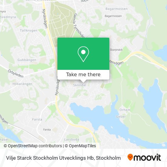 Vilje Starck Stockholm Utvecklings Hb map