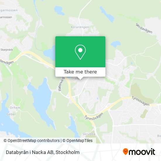 Databyrån i Nacka AB map