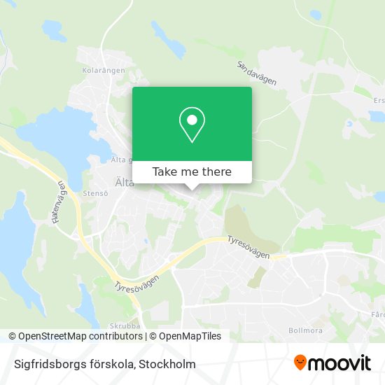 Sigfridsborgs förskola map