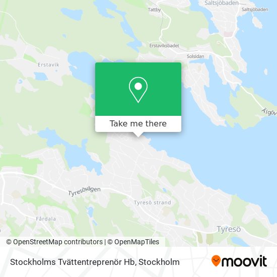 Stockholms Tvättentreprenör Hb map