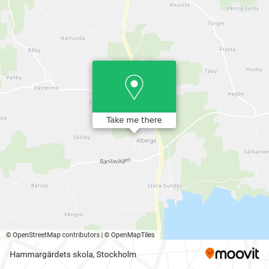 Hammargärdets skola map