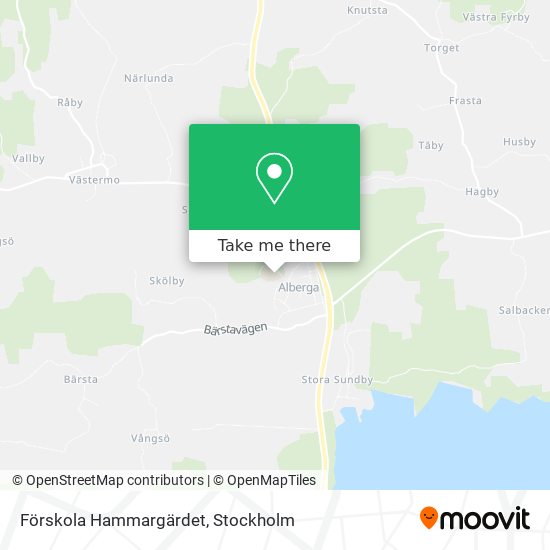 Förskola Hammargärdet map