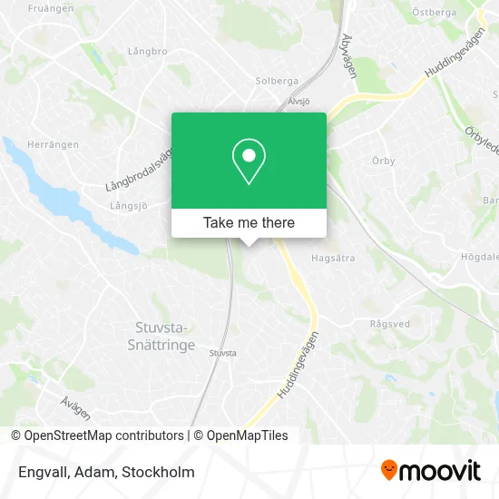 Engvall, Adam map