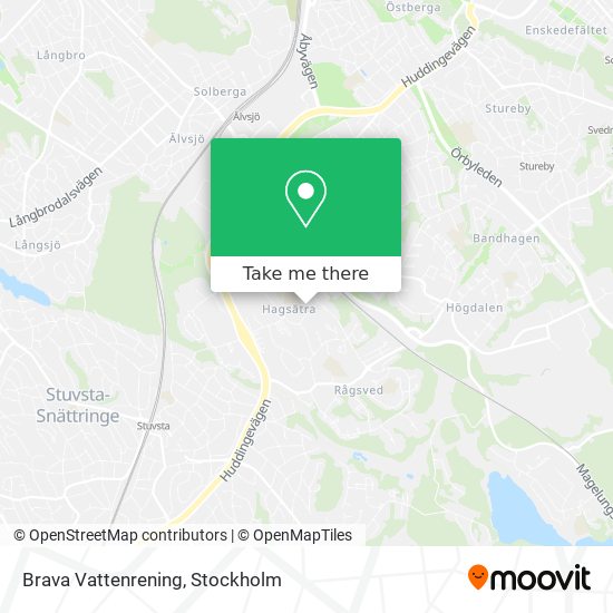 Brava Vattenrening map