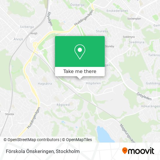 Förskola Önskeringen map