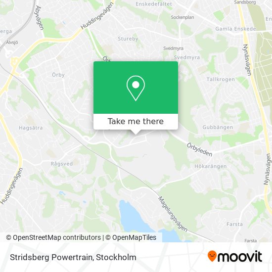 Stridsberg Powertrain map