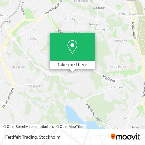 Ferdfelt Trading map