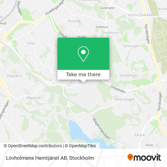 Lövholmens Hemtjänst AB map