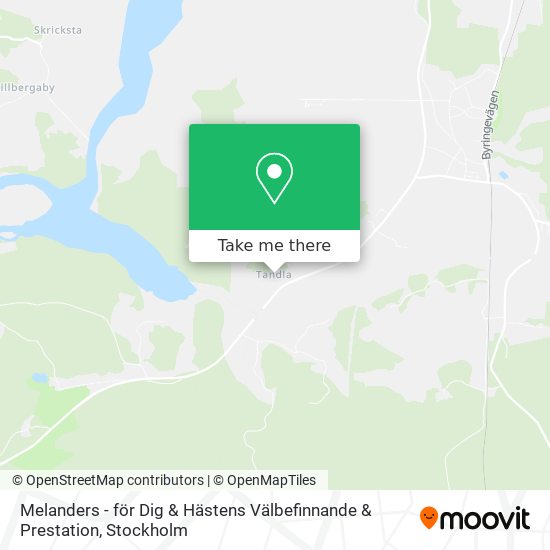 Melanders - för Dig & Hästens Välbefinnande & Prestation map