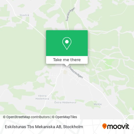 Eskilstunas Tbs Mekaniska AB map