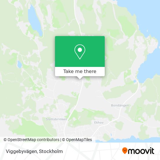 Viggebyvägen map