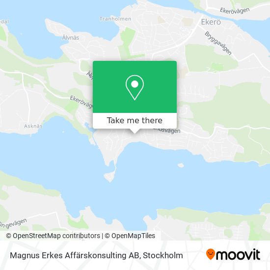 Magnus Erkes Affärskonsulting AB map