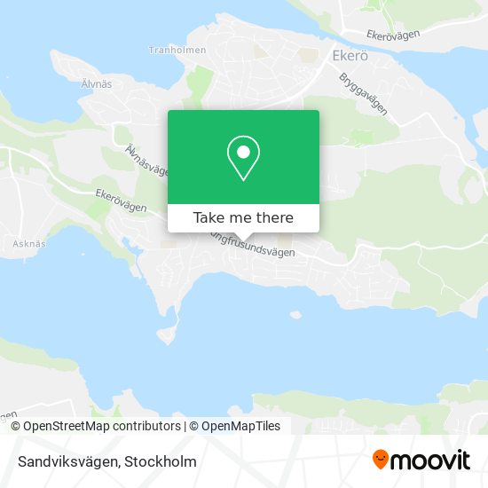 Sandviksvägen map