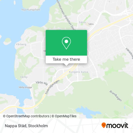 Nappa Städ map