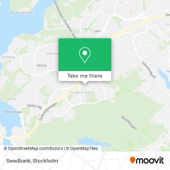 Swedbank map