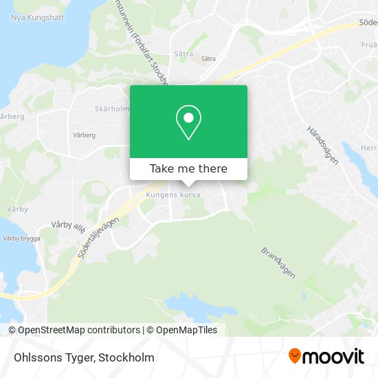 Ohlssons Tyger map