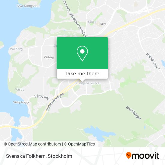 Svenska Folkhem map