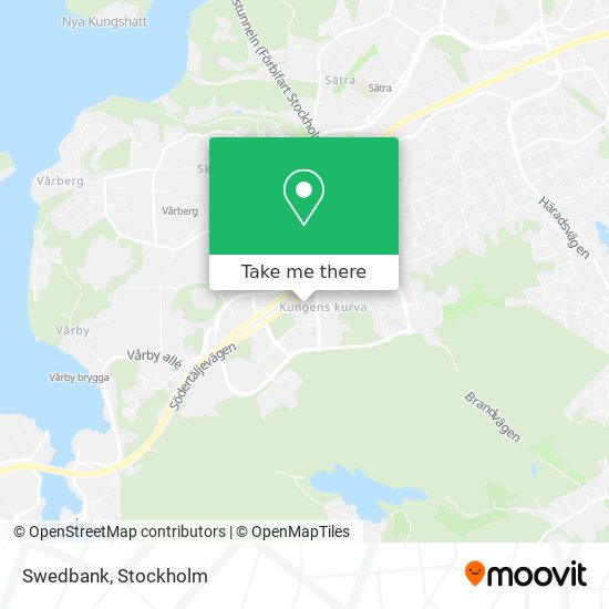 Swedbank map