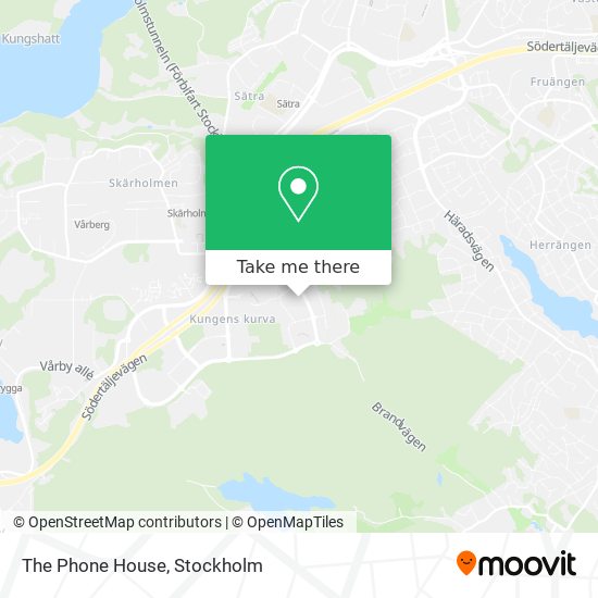 The Phone House map