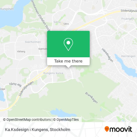 Ka.Ksdesign i Kungens map