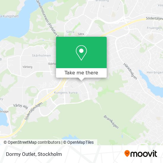 Dormy Outlet map