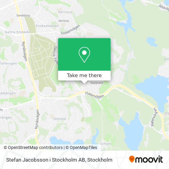 Stefan Jacobsson i Stockholm AB map