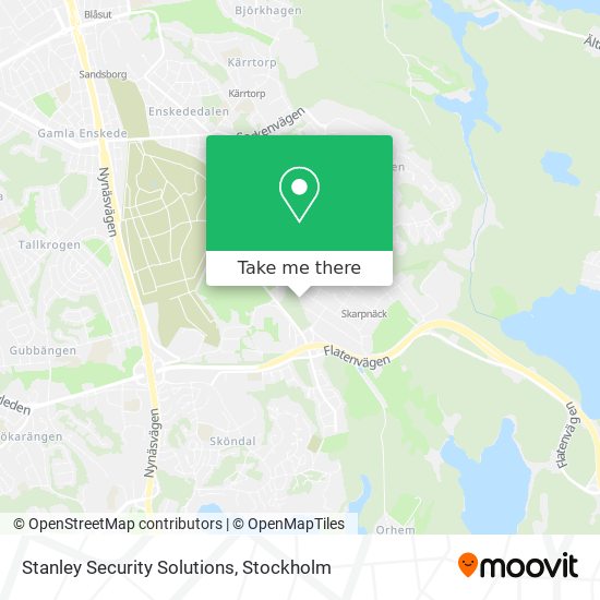 Stanley Security Solutions map