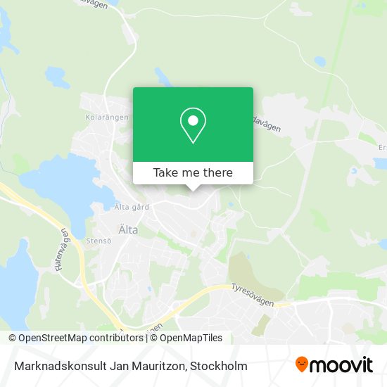 Marknadskonsult Jan Mauritzon map