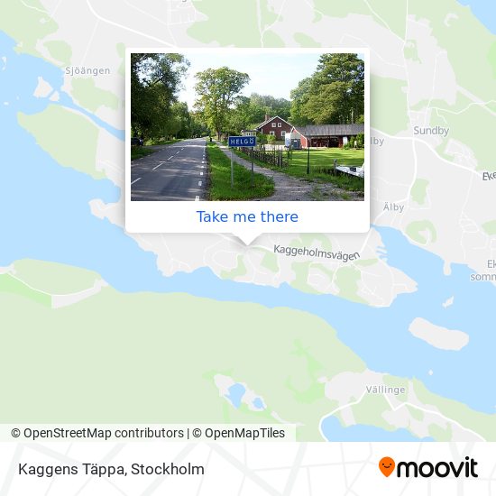 Kaggens Täppa map