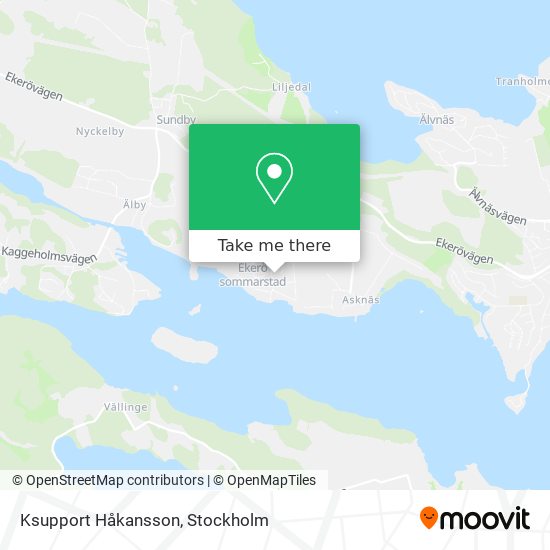 Ksupport Håkansson map