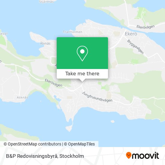 B&P Redovisningsbyrå map