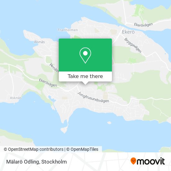 Mälarö Odling map