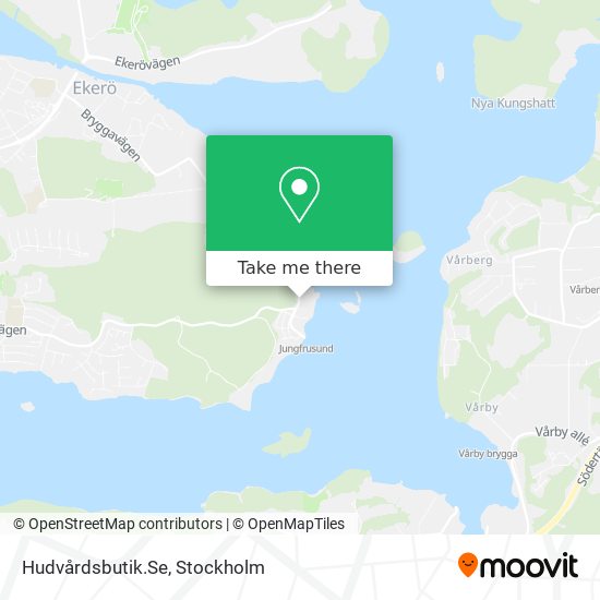 Hudvårdsbutik.Se map